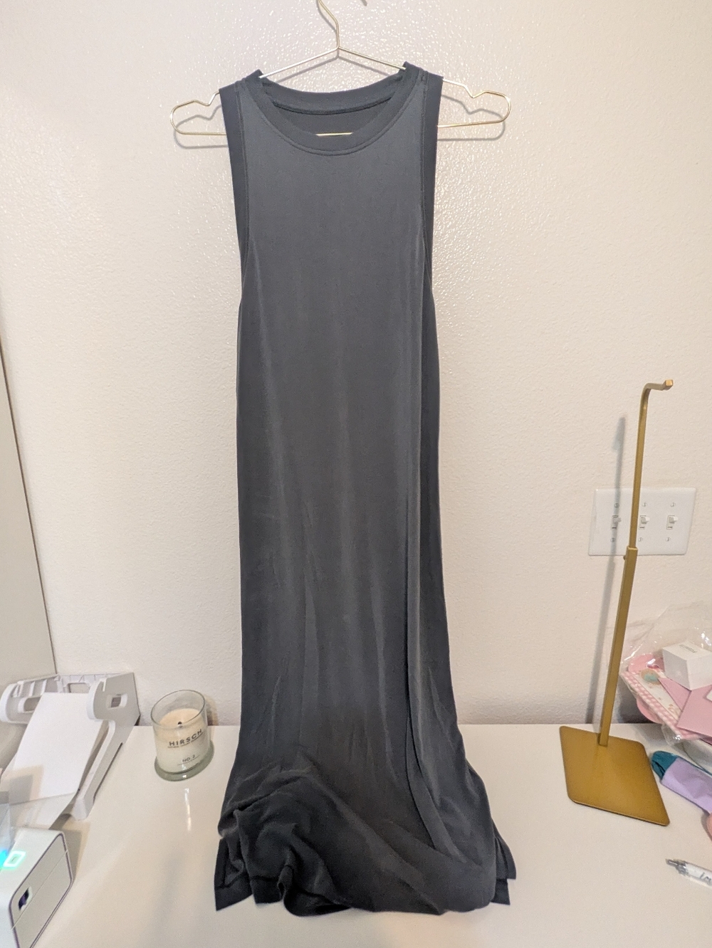 Lululemon Ease Of It All Gray Dress EUC